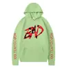 Sudadera con capucha y forro polar de moda callejera para hombre y mujer, Otoño e Invierno Transfronterizo, Sudadera deportiva para pareja