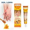 Sol Lora Superventas Transfronterizo de Amazon Veneno de Abeja Alivia la Picazón de la Piel Eczema de Manos por Veneno de Abeja (Caja amarilla) Sol057
