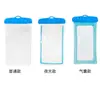 Funda impermeable luminosa para teléfono móvil, funda impermeable de PVC transparente para tomar fotos en la playa al aire libre, natación, buceo, venta al por mayor de fábrica
