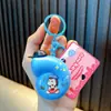 Chaveiro de Caracol Musical Brinquedo para Aliviar o Estresse para Estudantes, Pingente de Chaveiro de Caracol Pequeno, Decoração de Bolsa, Pequeno Presente para Máquina de Garra