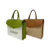 2026 Nueva Bolsa de Fieltro Bolso de Fieltro Bolso de Compras de Moda para Viajes y Compras Bolsa de Compras Promocional Multicolor