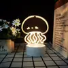 Lámpara de Noche 3D de Dibujos Animados para Mesita de Noche para Niños y Estudiantes Regalos Creativos Regalos de Vacaciones Ambiente Venta al por Mayor Transfronteriza Lámpara de Mesa con Control Remoto