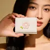 Carteira Pequena Floral Criativa Estilo Coreano para Mulheres 2026 Estilo Curto Cor Macaron Pequena 70% de Desconto Porta-Cartões com Múltiplos Slots Carteira Transfronteiriça