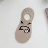Meias de Verão Finas Estilo Japonês, Desenho Animado Divertido, Meias de Barco para Mulheres, Antiderrapantes, Invisíveis, Baixas, Fofas, Curtas, Modernas, Atacado