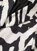 Elegante y moderno blazer de manga larga con solapa y estampado animal, nuevo modelo transfronterizo otoño 2026