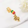 Peluca Trenza Sucia Reggae Colgante Joya Adorno para la Cabeza Decoración de Trenza Anillo de Aluminio Colgante de Diamante Adornos para la Cabeza Accesorios DIY
