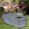 Amazon Explosivo Outdoor Pátio Deck Box Locker Dust Cover 210 Poliéster Deck Box Cover