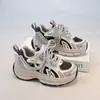 Zapatos deportivos para niños, zapatos para niños, nuevo modelo de primavera 2025, zapatos casuales de malla para niños mayores, zapatillas para correr, zapatos tipo papá para niñas