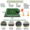 Directo del fabricante: Tapete de golf de doble capa para práctica de swing, tapete de césped de nylon en forma de cruz