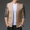 [Directo del Fabricante] Cárdigan de Punto para Hombre Otoño/Invierno 2026 Manga Larga Chaqueta Casual Suéter Base Ropa Interior para Hombre
