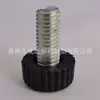 17*M5/M6/M8*10Mm Pés de Ajuste de Plástico Pés Ajustáveis de Flecha Pequena Pastilhas de Pé Ajuste Pequeno Torção Manual Atacado
