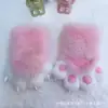 Guantes de Peluche Chirriantes con Forma de Pata de Gato Lindos para Convenciones de Anime, Accesorios de Cosplay, Guantes de Dibujos Animados, Transfronterizo