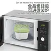 Mini Marmita Caixa Pequena Marmita Grau Alimentício Micro-ondas Caixa de Suplemento Alimentar Crisper de Frutas de Silicone