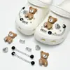 Comercio Electrónico Transfronterizo Zuecos Accesorios DIY Flor para Zapato Hebilla Cadena Desmontable Accesorios Decorativos de Gama Alta Venta al por Mayor