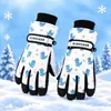 Guantes de invierno para niños de 3 a 17 años, gruesos, resistentes al frío, impermeables, a prueba de viento, antideslizantes, cálidos, para esquí y nieve.