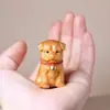 Pieza de mano para tallado en madera de ciprés, Adornos Creativos para Tallado en Madera de Gato de Teja de Yunnan, Manualidades de Gatitos Lindos, Regalos de Lugares Pintorescos