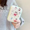 Bolsa de armazenamento para carregador, fone de ouvido, cabo de dados, bolsa fofa de desenho animado para câmera ccd, portátil, organizadora, grande capacidade, bolsa para disco rígido