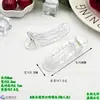 6CM-11CM Pinza Sencilla de Joker para Agarrar Pelo Damas Parte Trasera del Cabeza Peine Pelo Perezoso Pinza Champagne Transparente Accesorios para el Cabello Pasador sin Marcas