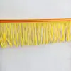 Venda Direta de Fábrica de Grandes Quantidades de Borlas Coloridas, Borlas de Bandeirinha Amarelo Dourado e Borlas para Roupas
