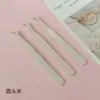 Pinzas para cejas de alta precisión, pinzas para injerto de pestañas postizas, pinzas hechas a mano, rizador de pestañas, herramienta de maquillaje de belleza de acero inoxidable.