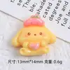 Mini Lindo Animal Pequeño Dibujo Animado Hecho a Mano DIY Joyería Pegamento de Crema Resina Pequeños Accesorios Pasador para el Cabello Uñas Arte Material Bolsa