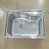Fregadero de cocina de acero inoxidable, lavabo para platos, material de acero inoxidable 201, doble cubeta, trefilado de alambre de arena perlada