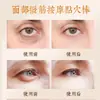 Palo para aliviar la tensión muscular y tabla gua sha de latón puro, producto genuino para lifting y reafirmación facial, palo para aliviar la tensión muscular de los ojos, masaje de puntos de acupuntura de meridianos de hombros y cuello