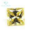 NÓS. Material 9A Quadrado Ângulo Reto Carro Flor Raso Amarelo Dourado Broca Alto Carbono Edição Quebrada Cortador Princesa Quadrado Amarelo Claro Broca Zircônia