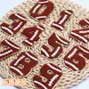 Parches de bordado digital para toallas, insignias bordadas, parches para ropa de la serie de fútbol, rugby y baloncesto más vendida transfronteriza