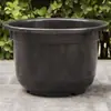 Vaso Grande para Plantio, Vaso de Flores de Plástico Não Poroso, Vaso para Mudas de Plantas Verdes, Vaso para Plantio de Árvores, Vaso Redondo Espessado de Lótus