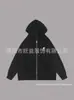 Moda Tendencia Juvenil Americana 2024 Nueva Sudadera con Capucha Transfronteriza Tendencia Nacional Tesoro Cremallera Cárdigan Camisa con Capucha