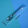 Colher descartável embalagem para viagem plástico grau alimentício espessado garfo colher para salada de frutas sobremesa embalagem individual americano