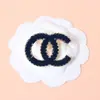 Broche Transfronterizo Estilo Nuevo Estilo Chanel Esmalte Color Mezclilla alta calidad Moda Personalidad Versátil Corsage Femenino