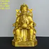 Ornamento de Estátua do Deus da Riqueza em Latão para Decoração de Entrada de Casa/Escritório, Presente de Inauguração e Cerimônia de Abertura