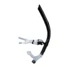 Tubo de Treinamento de Natação Molhada de Silicone Líquido Transfronteiriço, Tubo de Respiração de Treinamento de Snorkel Montado na Frente Atacado Fabricante