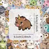 50 Piezas de Pegatinas de Animales Unicornio Dibujos Animados Lindas Creativas Graffiti Decoración Teléfono Móvil Patineta Taza de Agua Pegatinas Impermeables Mayoreo