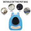 Mochila de Mascotas Nueva Portátil de Comercio Exterior Yuebaitu, Mochila para Gatos Portátil y Transpirable de Gran Capacidad