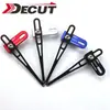 DECUT troquelado persiana alargada recurva señal de posicionamiento de persiana persiana magnética de carbono almohadilla lateral de persiana
