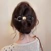Presilhas de Cabelo para Meninas com Cabelo Fino, Presilhas de Cabelo Grandes e Fofas com um Toque Sofisticado, Presilhas de Cabelo de Verão com Pérolas para Penteados Meio Presos, Grampos de Cabelo