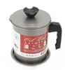 Olla de aceite de acero inoxidable japonés tanque de almacenamiento de aceite cocina doméstica fuga de aceite filtro de aceite artefacto drenaje de aceite con tapa filtro residuo de aceite estilo japonés