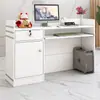 Directo de fábrica celebridad en línea cajero moderno simple recepción salón de uñas tienda de ropa escritorio de recepción recepción comercial