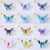 Novos Brincos de Borboleta, Brincos Personalizados de Nicho de Alto Padrão para o Verão, Brincos Perfurados, Não é Necessário Remover, Acessórios Exquisitos e Versáteis