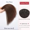 Peruca Almofada Feminina Pedaço de Cabelo Aumentar o Volume do Cabelo Almofada Fofa Topo da Cabeça Respirável Invisível Almofada Sem Traços Raiz de Cabelo Peruca Patch