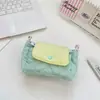 69134 Bolsa de Almacenamiento Acolchada con Forma de Corazón Estilo Coreano Billetera Portátil para Monedas Bolsa para Cámara CCD Bolsa de Almacenamiento para Lápiz Labial y Productos de Cuidado de la Piel