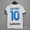 Camiseta de Aficionado Estilo Antiguo Club Estrella Número de Jugador Sin Brazaletes 202122 Barcelona Inter de Milán Manchester United