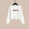 Sudadera Gris Corta Elegante Versátil Sencilla Holgada 2026 Nueva Ropa de Primavera para Mujer Estilo Coreano Top de Cintura Alta para Figuras Pequeñas