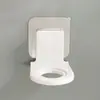 Gancho sem furos para sabonete líquido, clipe de parede para armazenamento de desinfetante para as mãos, prateleira de banheiro, gancho adesivo forte para frascos de shampoo