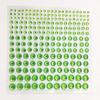 Adesivos de strass para olhos transfronteiriços 23456mm adesivos de strass DIY adesivos de strass para o rosto adesivos de ângulo para sobrancelha adesivos de furos