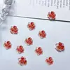 Acessórios para Unhas Artísticas Flor Sansheng Degradê Transparente Gelo Pequena Flor Brilhante Patch para Unha Usar Armadura Bolsa de Material DIY