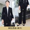 Traje Rojo Rosa traje Mujer Primavera y Otoño Nuevo Gama Alta Socialite Profesional Temperamento Diosa Estilo Anfitrión Traje Vestido